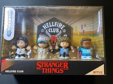 Fisher-Price Little People Collector Stranger Things - Hellfire Club 4pk NEW