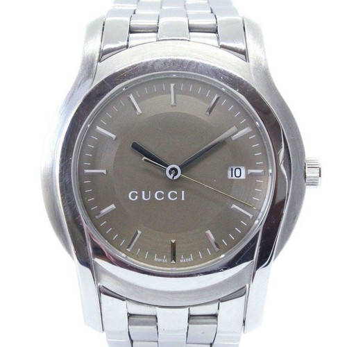 Gucci 5500XL Quartz Date Display 