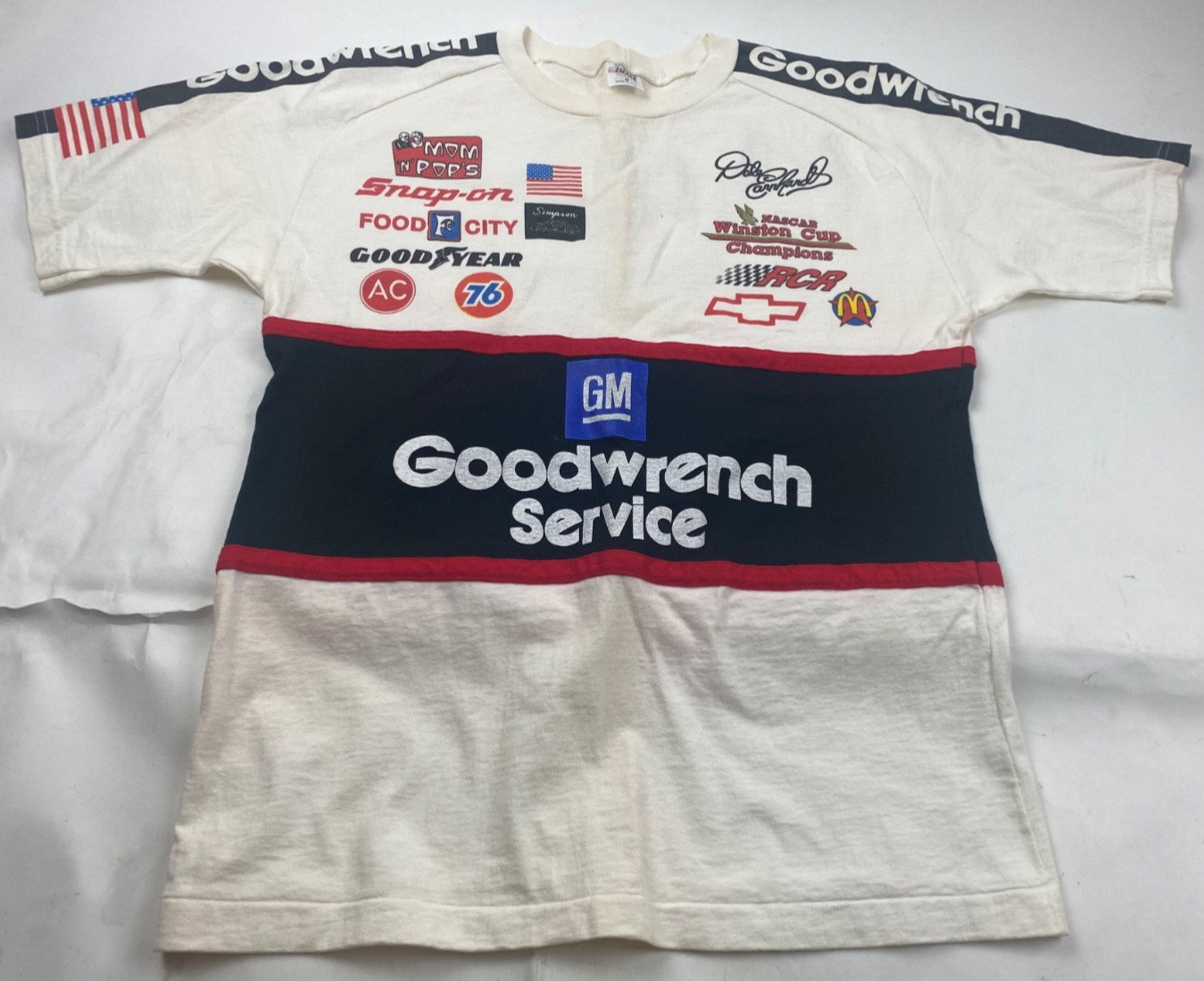 Vintage Dale Earnhardt #3 Goodwrench Service NASCAR T-Shirt Size M