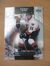 1999-00 UD Ovation Premier Prospects Kris Beech #73 Calgary Hitmen