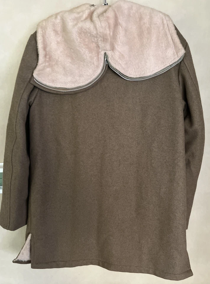 Vintage McGregor Wool Faux Fur Lined Wool Vintage Jacket Union Made Hooded Rare - Image 3 of 4