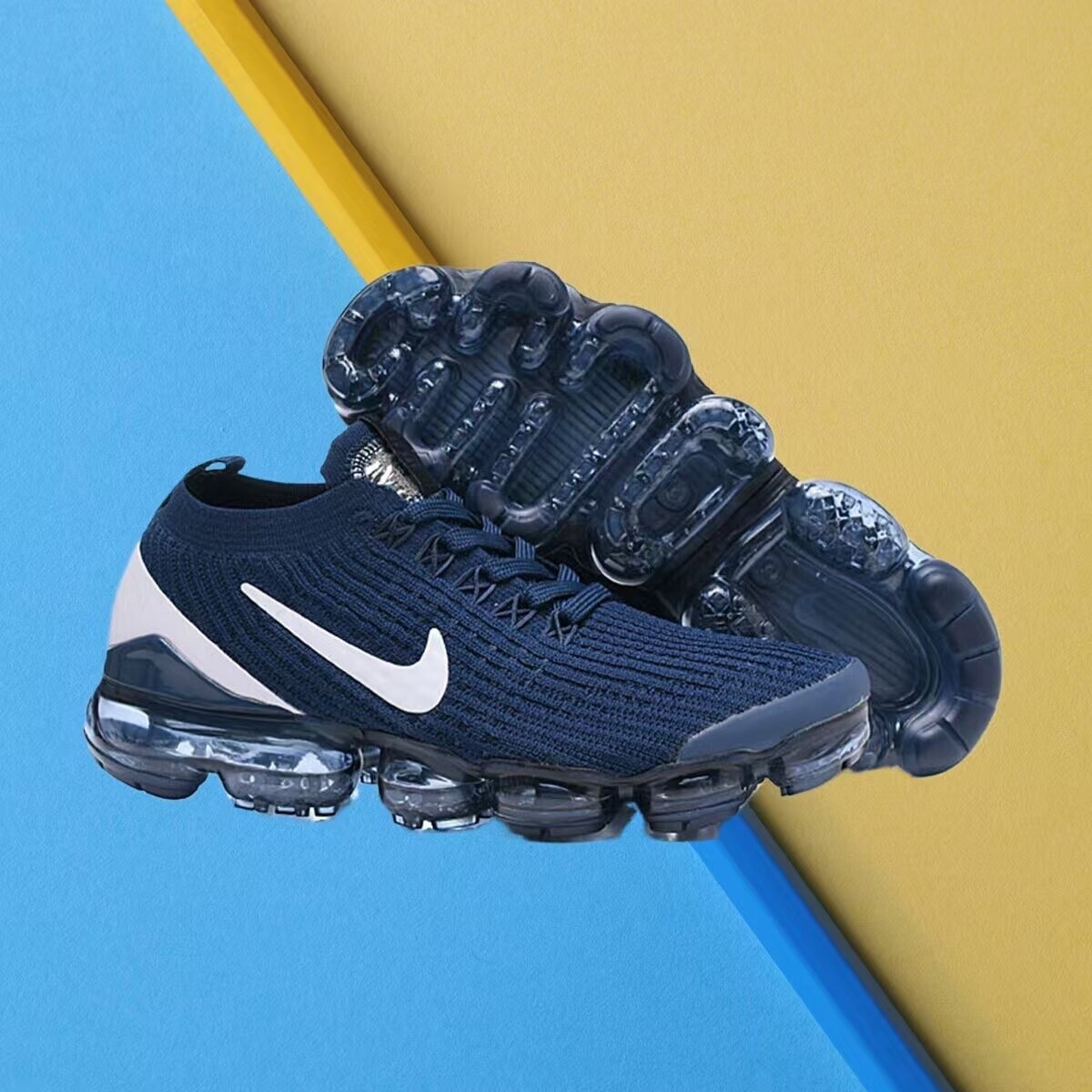 vapormax flyknit dark blue