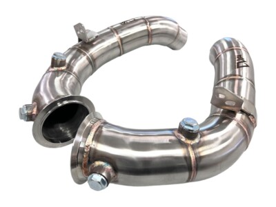 FOR 2011+ BMW F10 2011+ F10 M5 M6  Twin Turbo Charge Exhaust Pipe Kit  S63TU