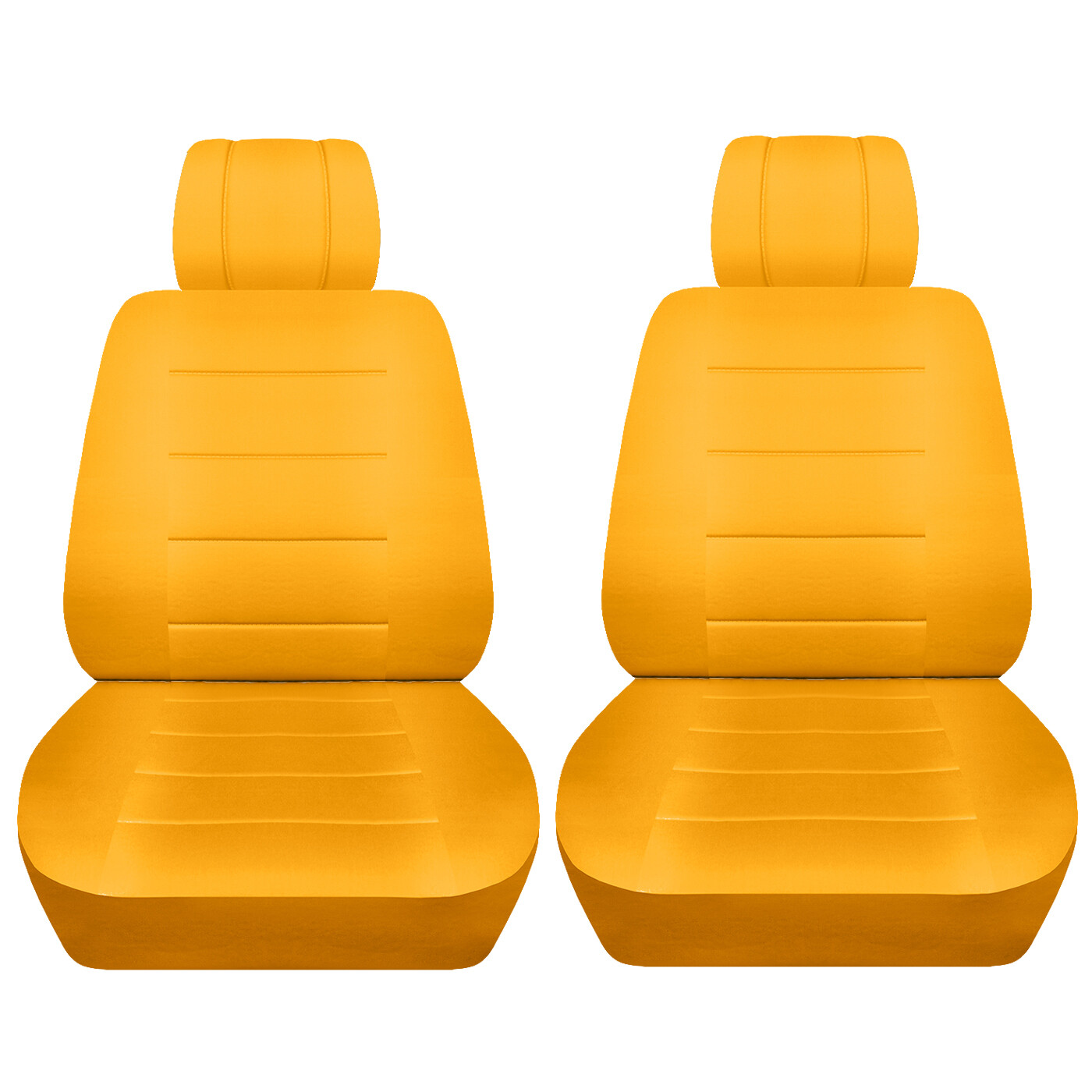 Two Front Seat Covers Fits 2001 2005 Volkswagen Beetle Solid Color