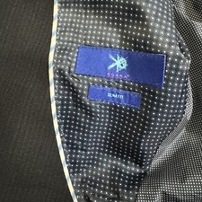 EGARA Slim Fit Navy Blazer 44S 100 Wool