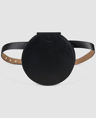 Calvin Klein belt purse black Size L/XL Amazon.com: BELT BAG FLAP OVER: Clothing, Shoes & Jewelry main image 2