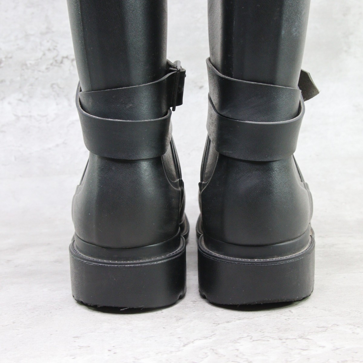 Aigle Macadames US Size Mens 6 - Womens 8 Black Rubber Knee