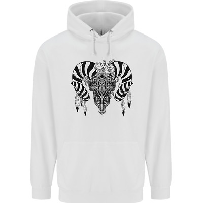 Tribal Bull Skull Buffalo Kinder Kids Hoodie