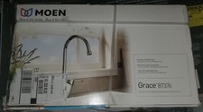 Moen 87376 Grace Kitchen Faucet One Handle High Arc Chrome