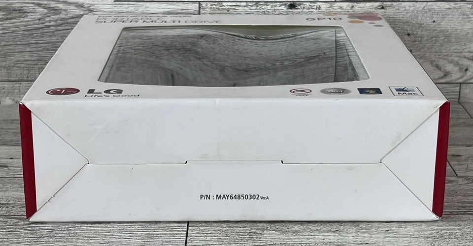 LG Portátil Super Multi Drive Mini Notebook Usuarios Grabadora de CD/DVD Modelo GP10 NUEVO Foto 4 de 4