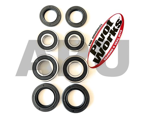 04-13 Yamaha 350 Raptor Front Wheel Bearings Pivot Works Lifetime Warranty - Picture 2 of 6