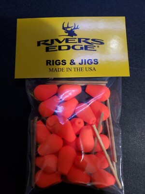 Crappie Bobbers teardrop floats 30 ct 3/8 inch Crappie, Bluegill, Free Shipping!