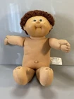 1982 CABBAGE PATCH Kids Doll Brown Hair Brown Eyes Dimple NO Clothing Shoes