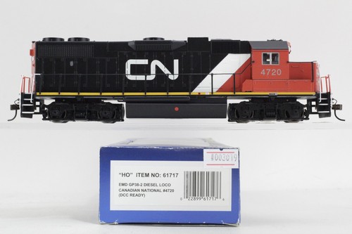 Bachmann escala HO Canadian National CN #4720 GP38-2 DC alimentado probado✔ | Condition: Used