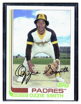 2017 Topps Archives Ozzie Smith San Diego Padres #188 Insert Throwback SP MLB