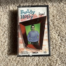 Buddy Holly- Legend Cassette Tape 1985 MCA Records Classic Rock N' Roll Tested
