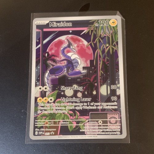 Pokémon TCG Miraidon SVP Black Star Promos SVP013 Holo Promo Promo