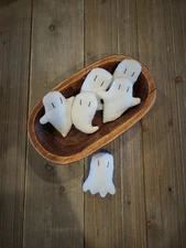 Ghost Bowl Fillers- Primitive trio of Ghost Bowl Fillers- Fall decor