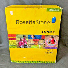 New Rosetta Stone Espa ol Spanish Latin America Version 3 Level 1 And 2 Only