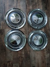 1959 Ford Galaxie  Hubcaps Set Of 4 O.e.m.