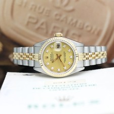 Rolex Lady Datejust Stahl / Gold Ref: 69173 mit Rolex Box & Papiere von 1993