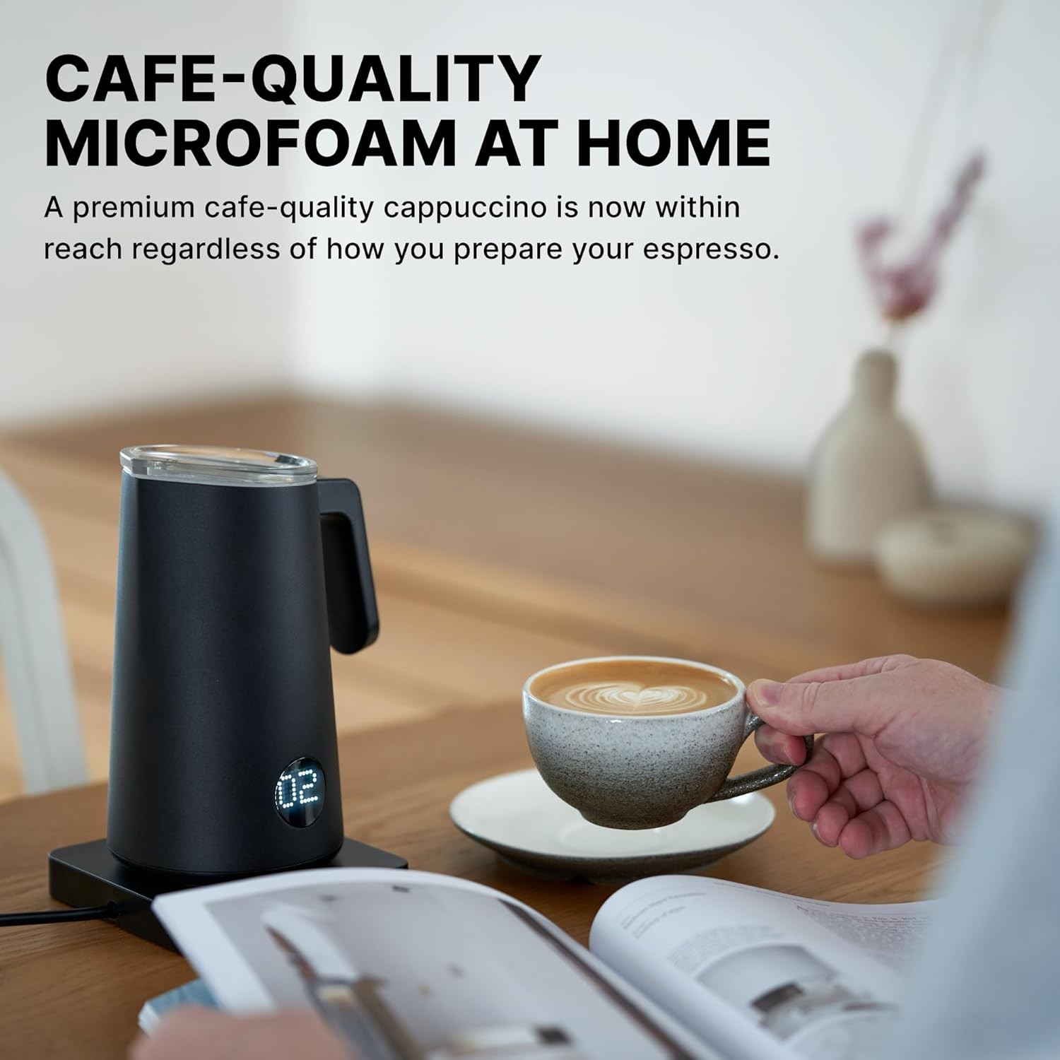 Subminimal NanoFoamer Milk Foamer Pro Gen-2 – Revolutionary Hands-Free Microfo