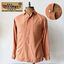 1950 s Men s Loop Collar Button Down by Wings