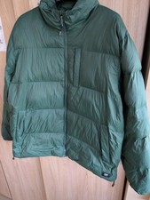 Vans Mens Puffer Jacket Black Coat Winter Warm XL