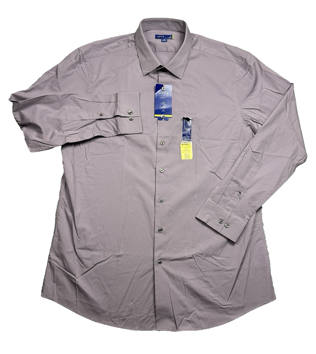 bespoke slim fit dress shirt Kenneth Cole