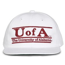 Alabama Crimson Tide Retro Bar Snapback Hat