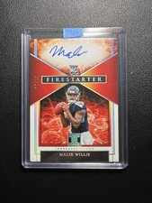 2022 Panini Impeccable - Firestarter Signatures Malik Willis #FIR-MWI /50...