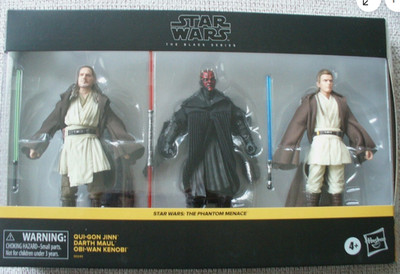 Star Wars Black Series The Phantom Menace 3er Set