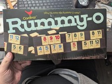 RUMMY-O Tile Laying Game 100 COMPLETE 1977 VINTAGE AWARD WINNER R-077