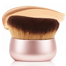 Streak-Free Kabuki Self Tanner Brush, Large Body Makeup Brush,Soft Dense Body Br