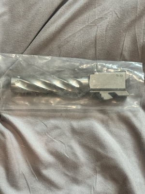 #ad #ad STAINLESS FINISH NON THREADED SPIRAL FLUTE BARREL FOR GLOCK 19 Gen 3 9mm $110.00