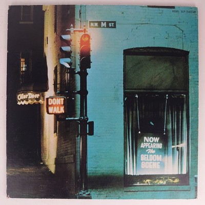The Seldom Scene  Live At The Cellar Door 2xLP  Rebel SLP1547/48, 1975 VG+