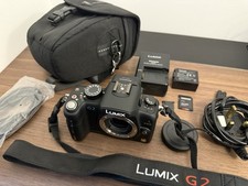 Panasonic LUMIX DMC-G2 12MP Black Digital Camera Body Only + Camera Bag