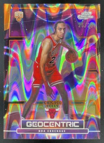 2025 Topps Cosmic Chrome Noa Essengue Base (RAW)