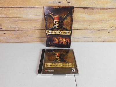 Pirates of the Caribbean PC CD-ROM Video Game Bethesda Softworks w/ Manual