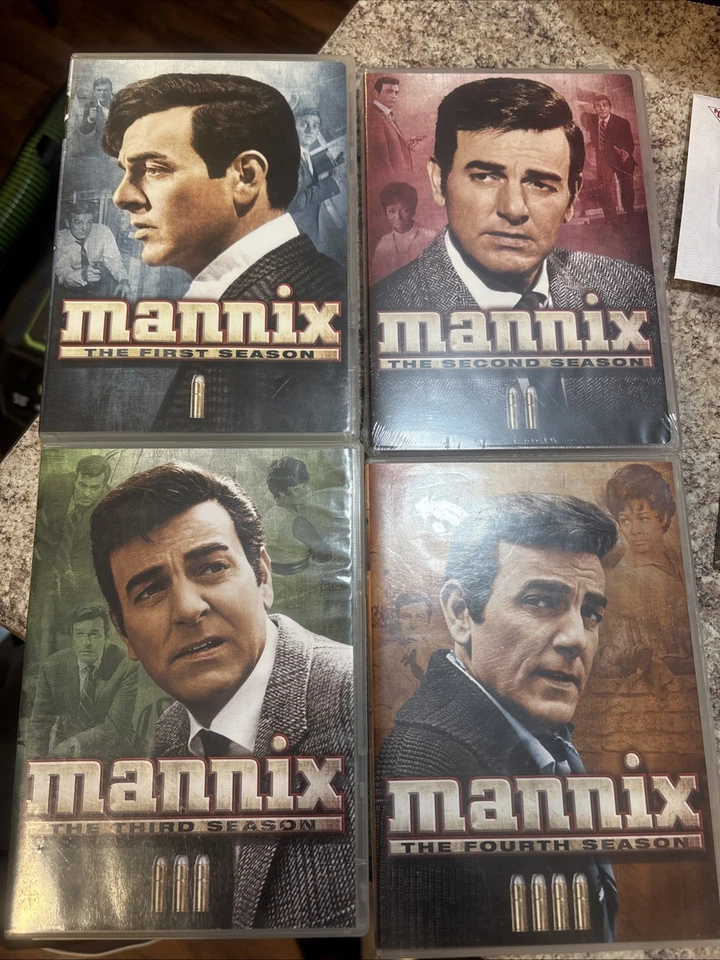 Mannix DVD Complete Tv Series Seasons 1-8 CBS Paramount Mike Conners Foto 2 de 3