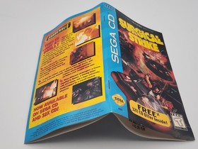 Surgical Strike Sega CD Complete in Box CIB/ Tested 