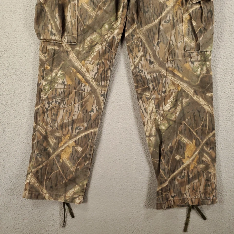 Mens Hunting Pants 40x33 Mossy Oak Shadow Branch Camo Adjustable Waist Leg - Image 2 of 4