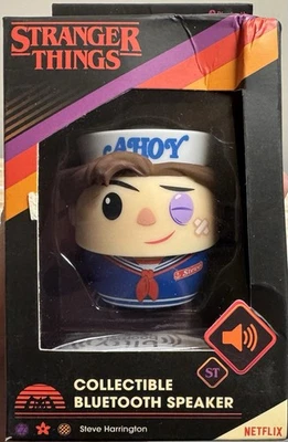 NIB Steve Harrington Stranger Things Bitty Boomers Bluetooth Speaker Netflix