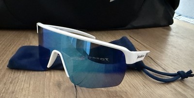 Red Bull Spect Herren Damen Sonnenbrille Kunststoff Mono Shield Weiß
