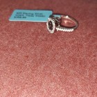 925 Sterling Silver Mystic Topaz Purple Cushion Halo Cocktail Ring Sz 8 2mm — photo 1