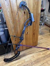 Used PSE Archery XPRESSION with 29” Pink Stabilizer Gray Bow