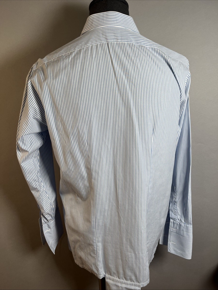 トップス Old Charvet Made in France Dress Shirt Vintage Charvet French Cuff Shirt - Etsy