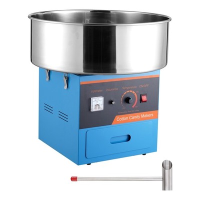 Uimoso Commercial Cotton Candy Machine Sugar Floss Maker 1000W for Party Blue