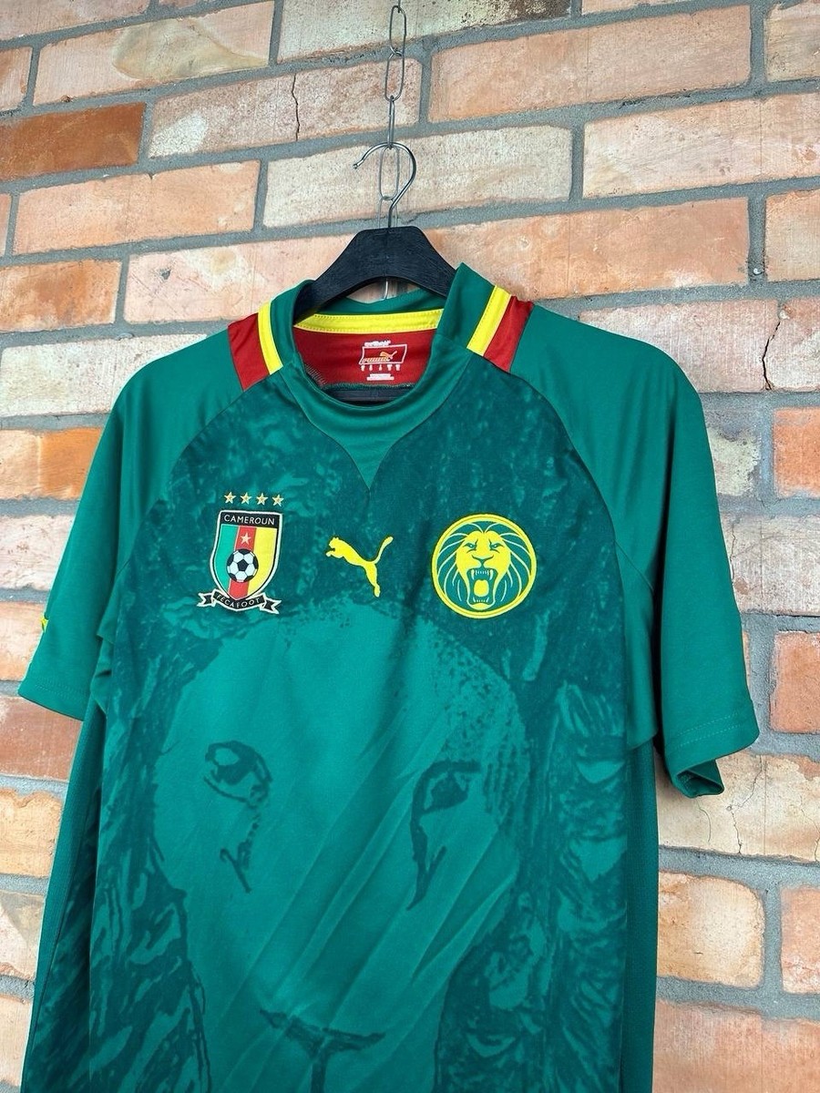 CAMEROON 2012-2013 HOME FOOTBALL SHIRT SOCCER JERSEY PUMA SIZE M