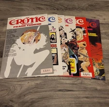 Eros Comix 1990-1991 The Erotic Worlds Of Frank Throne 1-6 Comic Complete Set